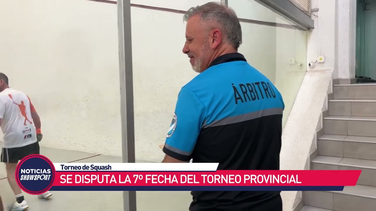 Se disputa la 7ma Fecha del Torneo provincial de Squash